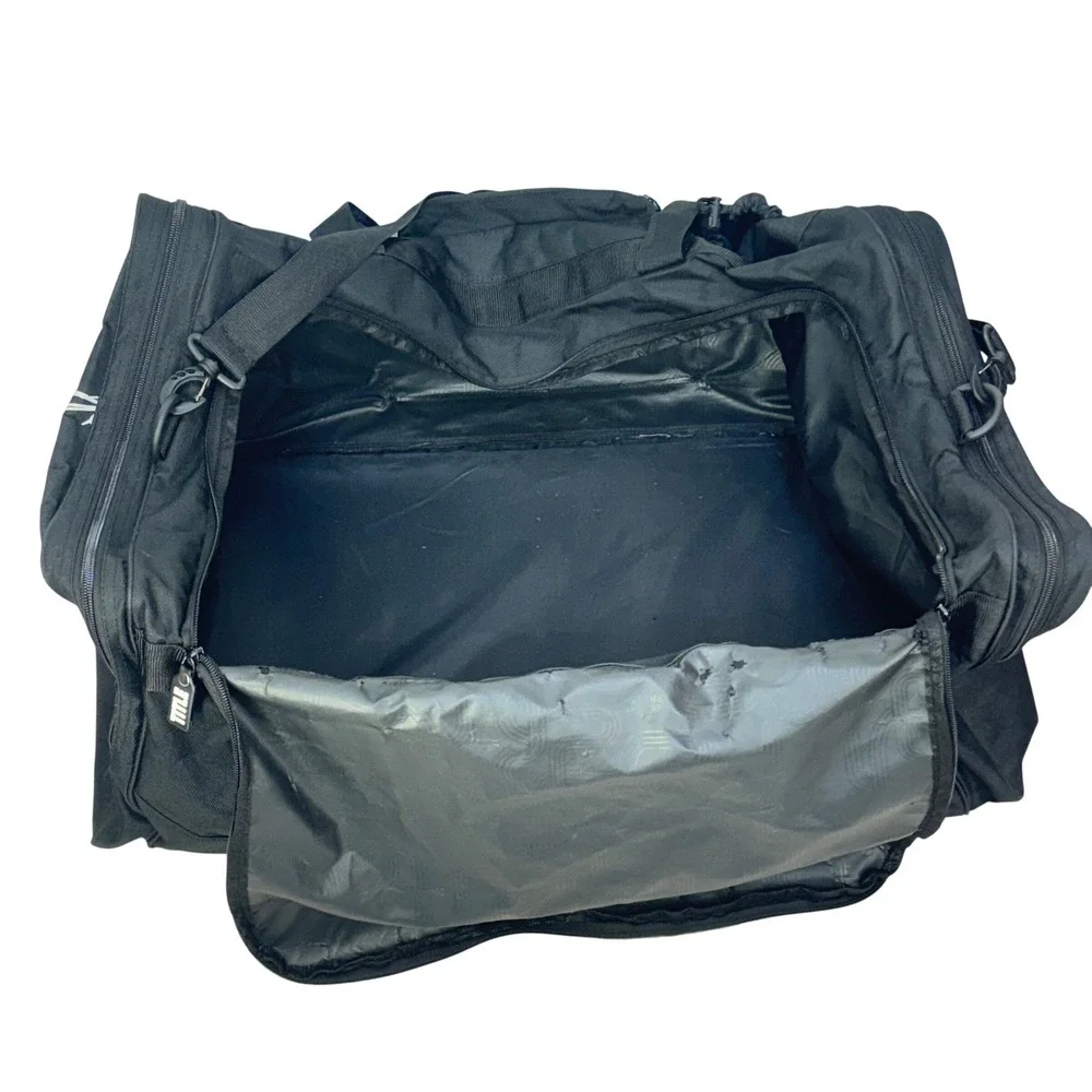 Title Boxing Duffle Bag Black Extra Large Gym Workout Sports Mens OS